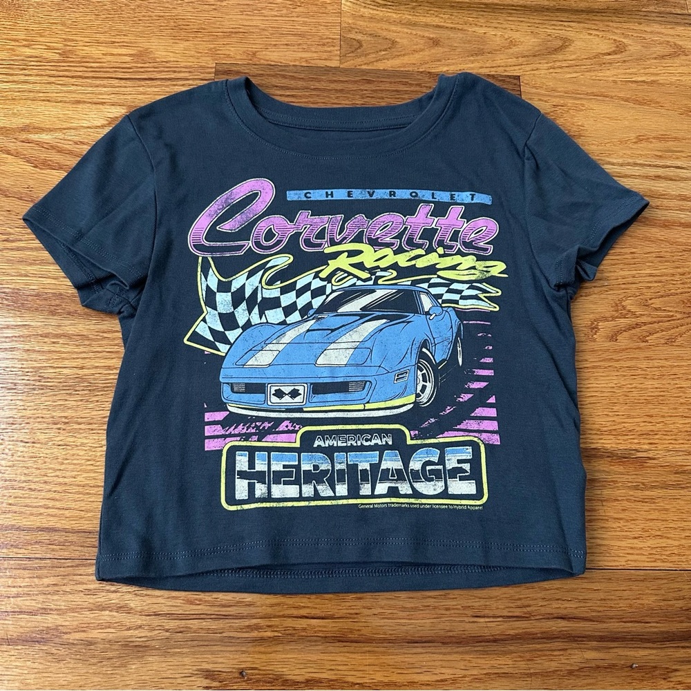 GAP Crop Corvette Graphic Tee